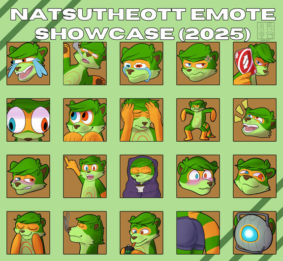 NatsuTheOtt Emotes (Feb 2025)